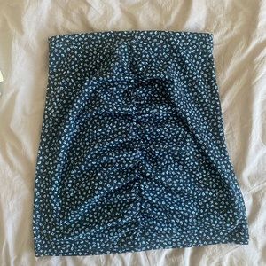 H&M floral mini skirt size small